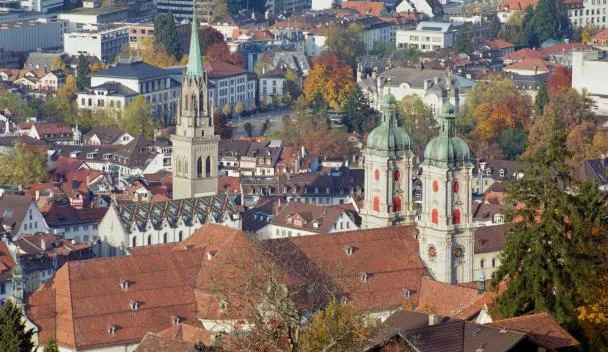 St.Gallen City Walk - Visit Switzerland in 4K 