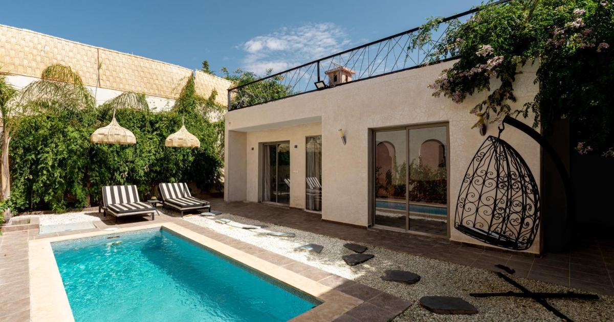 Villa MZ,2 chambres, piscine prive, sans vis-à-vis, Marrakech (prețuri ...