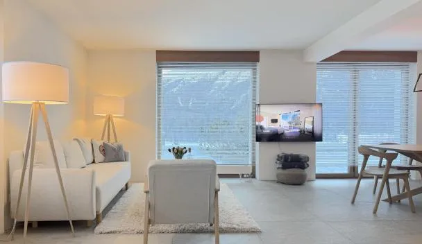 downtown Sankt Moritz luxury apartment with lake view, St. Moritz ...