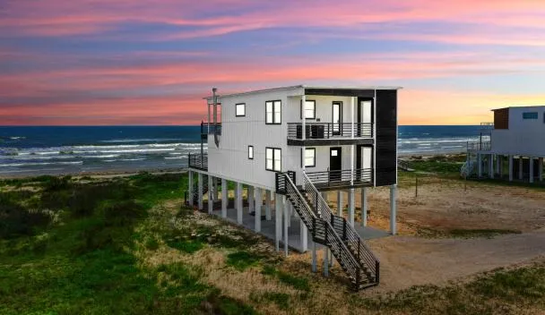 Surfside Beachfront Retreat - 4 Private Decks with Ocean Views - 5BR ...