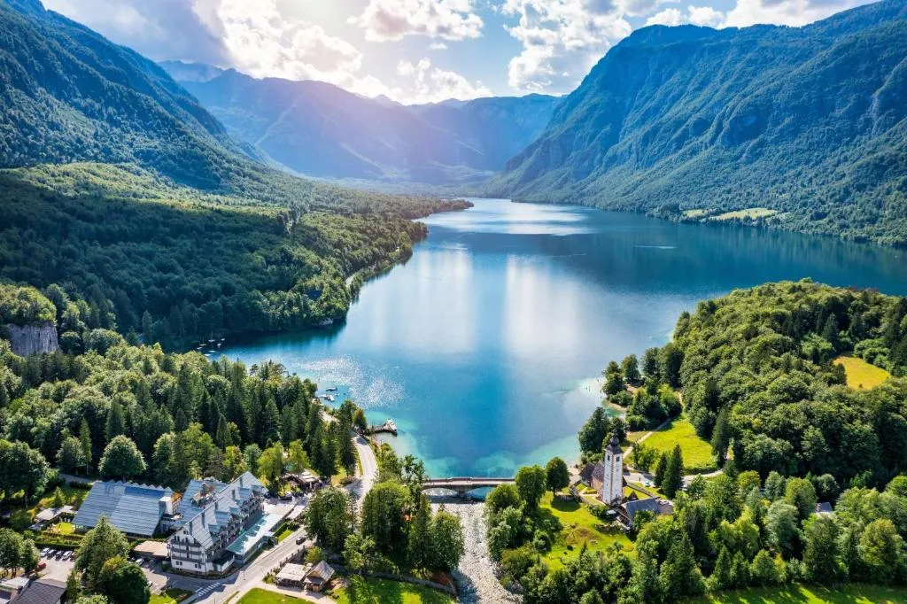 Hotel Jezero, Lake Bohinj, Slovenia