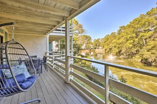 Half-Mi to Beach: Hilton Head Condo w/ Lagoon View photo 2