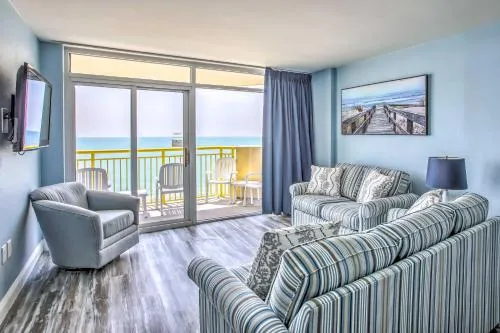 Ocean-View Balcony: North Myrtle Beach Condo! photo 2