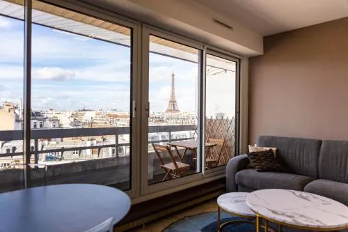 Appartement Vue Tour Eiffel photo 2
