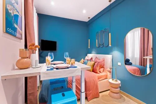 Nice Renting - SPITALIERI - Chic & Cosy Art Deco Nest Nice Étoile photo 2