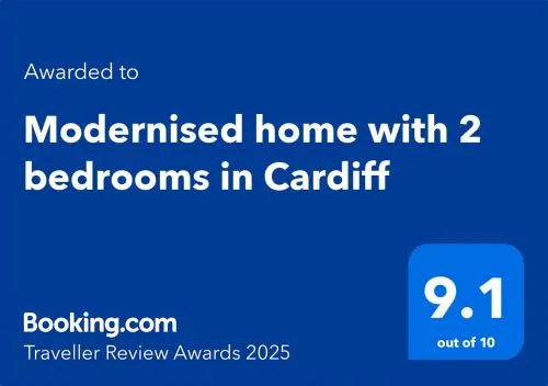 Modernised home with 2 bedrooms in Cardiff photo 2
