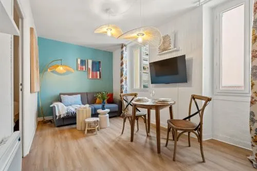 Nice Renting - CLEMENCEAU - Riviera Cocoon Calm Elegance Design photo 2