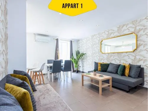 CASA REINE JEANNE- ideal groups & family -CENTRAL near train station - PARKING - New&CONFORT-AC photo 2