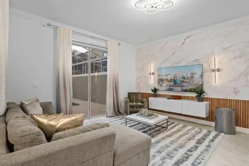 Special 4bedroom TH w-private pool next to Disney photo 2