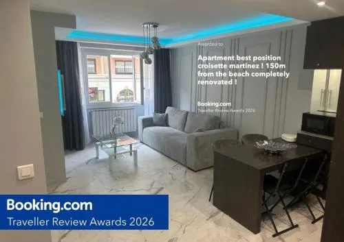 Apartment best position croisette martinez ! 150m from the beach completely renovated ! photo 2