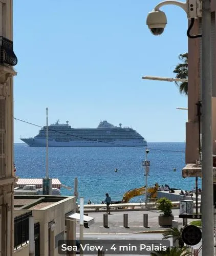 Sea View 2BR 2BA - 4 min Palais - Ideal Cannes Film Festival Stay photo 2
