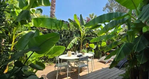 Studio avec terrasse tropicale à 3 min de la plage photo 2