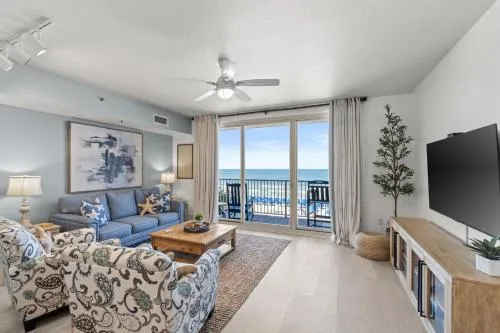 Gulf-front Shores of Panama 3rd Floor RENOVATED - Beach Service Included photo 2