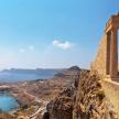 a view of the acropolis of athens from the citadel ofilonannis