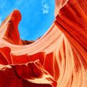 a rock formation in theelope canyon