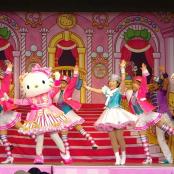 a group of people performing on a stage