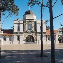a building with a dome on top of it