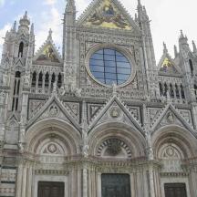 a large cathedral with a clock tower on top of it