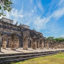 ancient ruins of the mayan city of palenciauador