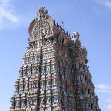 a large building with a clock on top of it