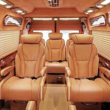 a view of the back seats of a vehicle