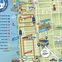 a map of the disneyland resort