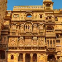 a large stone building with a lot of windows