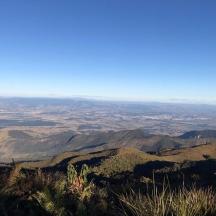 a view of a valley from the top of a mountain