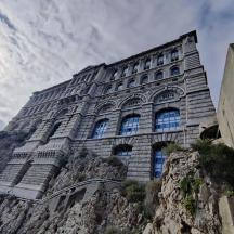 a building on the side of a mountain