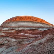 Ayers Rockolithicolithicolithic Kuppel auf einem Hügel