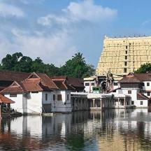 a group of buildings on a body of water