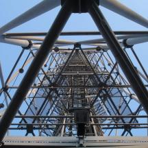 a view of the eiffel tower