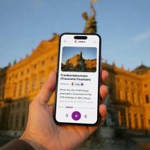 hoone ees mobiiltelefoni hoidev käsi