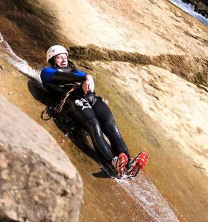 a man in a wetsuit in the water