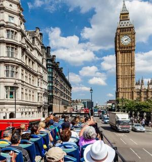 Hop-on- und Hop-off-Bustour durch London