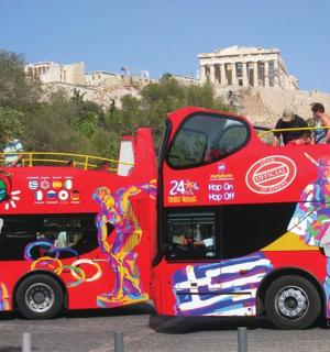 Giro in autobus turistico con formula hop-on hop-off