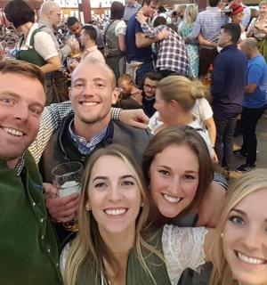 a group of people posing for a picture