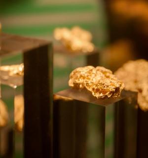 detailní záběr na jídlo na dřevěných tyčkách