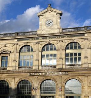 a building with a clock tower on top of it