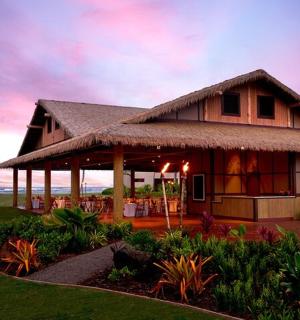 dům se zahradou u oceánu