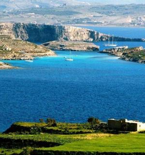 a large body of water with boats in it