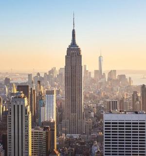 Letecký pohled na Empire State Building
