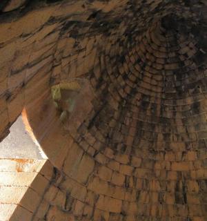 a close up view of a mortar