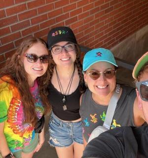 a group of people posing for a picture