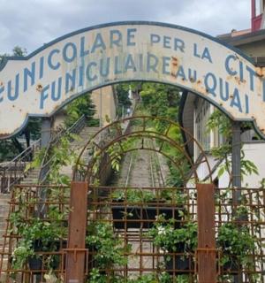 a sign on the side of a building