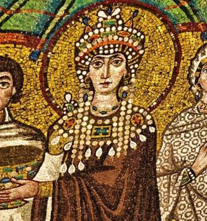 mozaiková malba ženy a muže