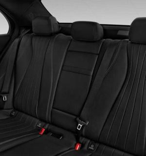 汽车后座的景色