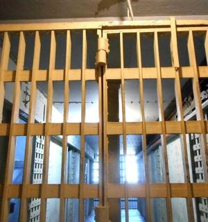 uks toas, millel on trellid ees