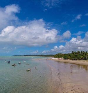 海滩上的一群船