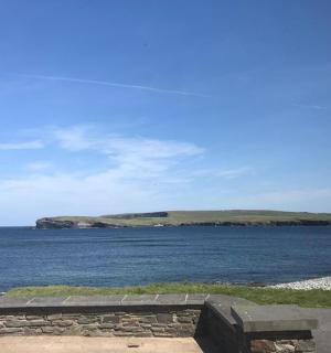 a view of a large body of water